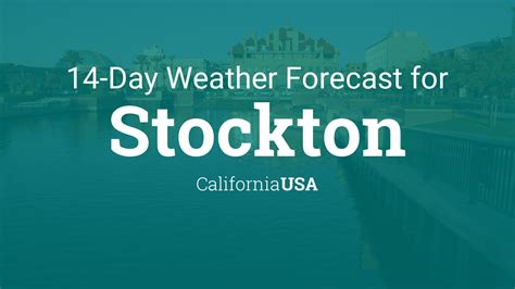 stockton weather today